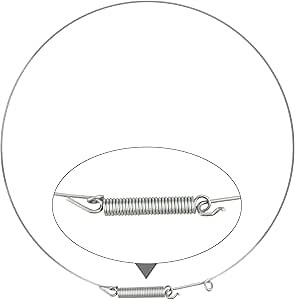 ACA56078801 Boot Seal Retaining Ring, Fits for Kenmore, LG & Maytag Washers, Replaces AP4998833, AH3530864, EA3530864, PS3530864 – LG ACA56078801 Washer Clamp Assembly, Gasket Clamp Assembly
