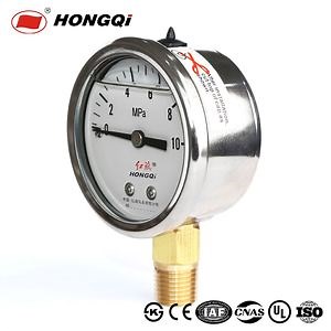 [Hot Item] Shock-Resistant Pressure Gauge with Silicone Oil