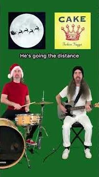 ’Twas The Distance 🎄 (Cake Christmas Parody) #twasthenightbeforechristmas #cake #holidaymusic
