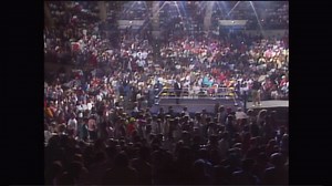 On This Day in Wrestling History - Sting and Tony Schiavone are interrupted by ‘The Black Scorpion’ 32 years ago today at WCW Clash of the Champions 11/20/90 | NWA Wrestling Memories