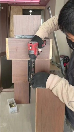 Drawer installation#woodworking #tools #diyhomeimprovement #homerenovation #usashorts