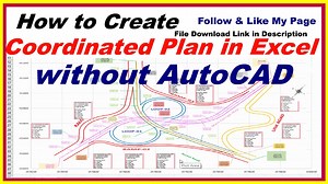 1.8K views · 52 reactions | How to Create Coordinated Plan in Excel without AutoCAD File download Link https://docs.google.com/spreadsheets/d/1GU0fAyZ-upi1bQTzBR18zPN0n412YjqI/edit?usp=sharing&ouid=105192415333670924291&rtpof=true&sd=true #excelcoordinatesplan #landsurveying #CoordinateGeometry #coordinates #roadprofile | Surveying Engineering Design Information | Facebook