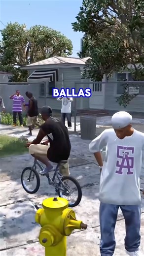 Non Chiamare la Polizia a Grove Street in GTA 5..