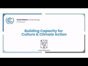Building Capacity for Culture & Climate Action