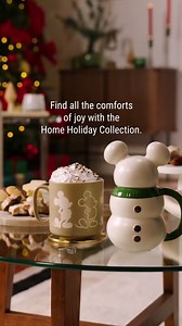 Find all the comforts of joy with the Home Holiday Collection featuring festive essentials to make your season bright. http://di.sn/6003SO3y1 | Disney Store