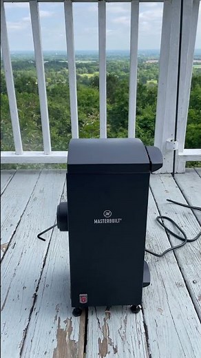Seasoning My Masterbuilt Slow Smoker Attachment