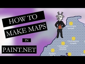 How to make maps on paint.net - Map making tutorial (500 SUBSCRIBER SPECIAL)