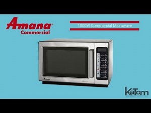 Amana 1000W Commercial Microwave (331-RCS10TS)