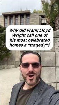 Inside Frank Lloyd Wright’s Mayan-Style Mansion in Los Angeles 🏡