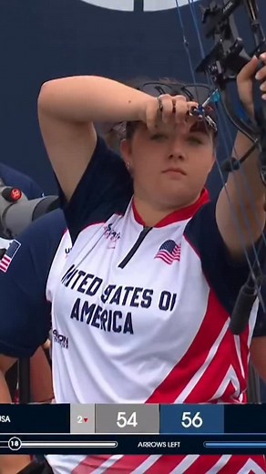 25K views · 19K reactions | Perfect round ➡️ perfect round ➡️ GOLD USA Archery Compound U18 women’s team owned the field at the 2025 World Archery Youth Championships. 磊  @worldarchery #ArcheryFamily #CompoundU18 #Champions | USA Archery | Facebook
