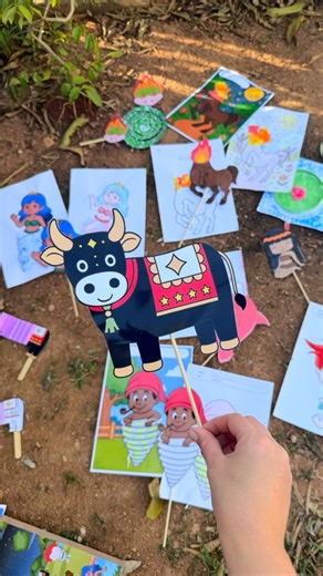 🐂✨ Atividade Boi-Bumbá Sanfonado Uma proposta divertida para trabalhar o folclore brasileiro com os alunos! 🎉 👉 Arquivo em PDF com versão colorida e para colorir 👉 É só imprimir, recortar e montar! 💰 Apenas R$3,00 Comente Eu Quero e receba o link em seu direct 🎉 #FolcloreBrasileiro #EducaçãoInfantil #BoiBumbá #AtividadesPedagógicas #ensinofundamental #educação #educaçãoinfantil | Recanto Pedagogico