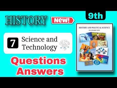 9th history chapter 7 question answers - science and technology class 9 exercise solutions