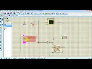 PWM generation for controlling dc motor using PIC12f683 , MIKROC, PROTEUS .