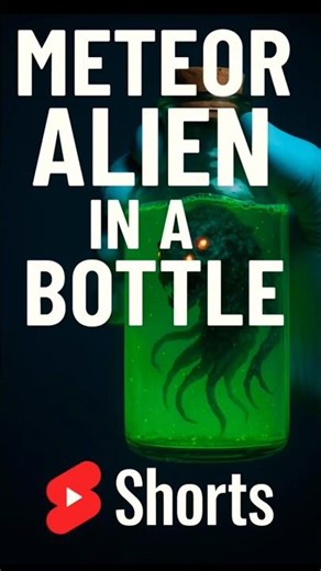 The Meteor Alien Creature from SPACE. #alien #meteor