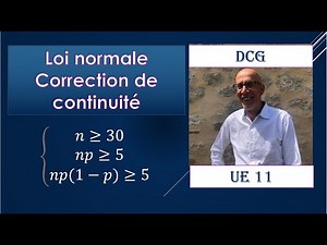 LOI NORMALE ET CORRECTION DE CONTINUITÉ