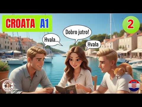 Learn Croatian A1 in Brač 🇭🇷 | Real dialogue in villages. Episode 2
