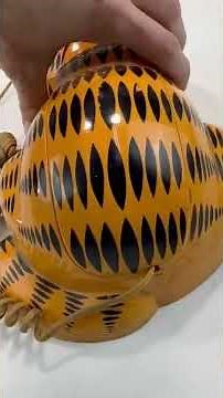 This Vintage Garfield Telephone is Very Old. I cleaned and restored it.