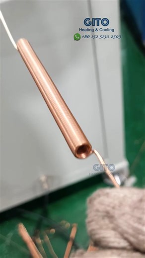 Copper Capillary Tube Coil Winding for Refrigerator Suction Pipe