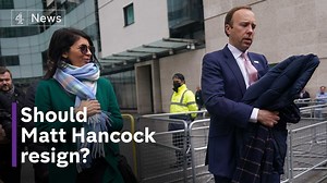 “My suspicion is he will end up resigning.” Caroline Slocock, former private secretary to Margaret Thatcher, and columnist Tim Montgomerie talk about Matt Hancock’s future after the health secretary admits breaking Covid rules. | Channel 4 News