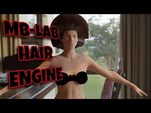 MB-Lab Hair Engine and Grooming Blender 2.81 Add-on