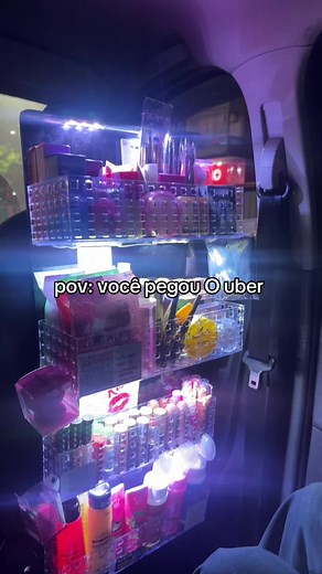 Explore Uber's Unique Backseat Storage Solution