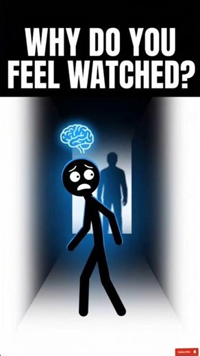The Fear of Being Watched Explained | Dark Psychology #shorts