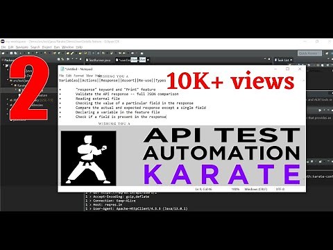 Karate | Define Variables | Response Validation | Response Fields | File Reading | Print | Part 2