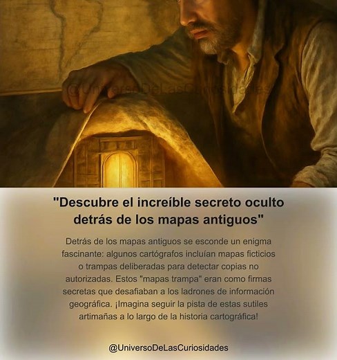 Descubre el increíble secreto de los mapas antiguos
