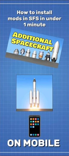 HOW TO INSTALL MODS IN SFS ON MOBILE IN UNDER 60 SECONDS!