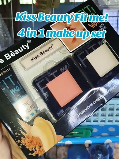 Kiss Beauty Fit Me 4 in 1 Makeup Set Review