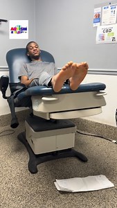 Another visit to the foot doctor tomorrow get DeAndre’s callous treated. He did really good during the shave down process. The hardest thing will be keeping him from removing the wrapping for 2 days so the medicine can do its job. #AutismAndUs | Autism and Us