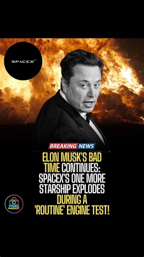 Haris Times | SpaceX's Starship exploded during a static fire test in Texas on Wednesday. Viral videos showed a massive blast at the rocket's base.... | Instagram