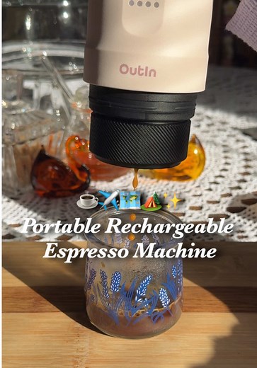 Portable Espresso Maker for Travel Coffee Lovers
