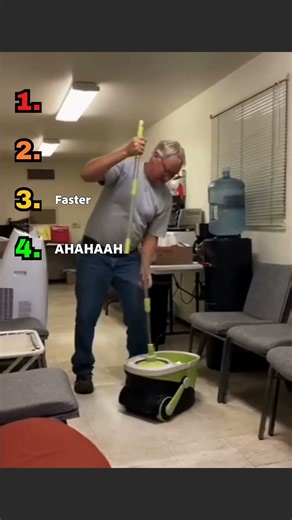 This Mop Situation Got Out of Hand FAST 🤣 #fails #funny #shorts