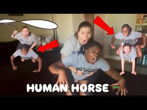 EXTREME HUMAN HORSE🐴 CHALLENGE *Must Watch*| Part 3