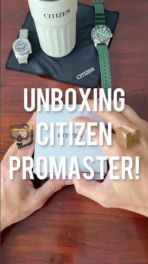 Unboxing NEW Citizen Promaster! BN0269-50W #citizen