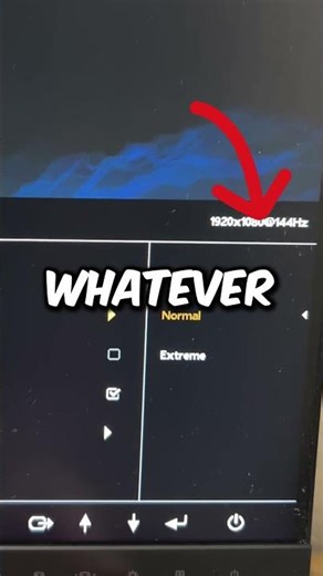 Best Monitor Settings for Competitive Aim #pc #gaming