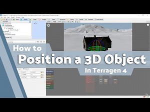 Terragen 4 Basics: Positioning a Single 3D Object