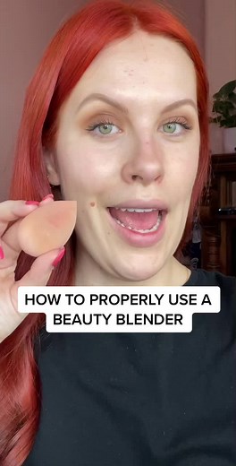 How to use & apply your foundation with a beauty blender/sponge 💕 are you team brush or sponge? #beautyblender #beginnermakeup #beginnermakeuptutorial #foundationtutorial
