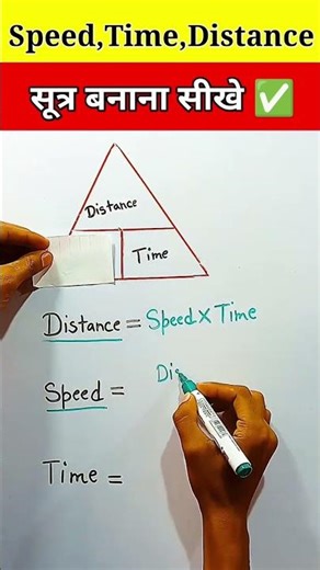 चाल समय और दूरी । Speed time and distance ! maths easy tricks math quiz #maths #upsc #ssccgl #ssc