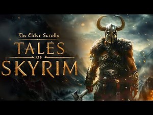 Lost Tales From Skyrim: Elder Scrolls Bedtime Stories | Cozy Tamriel ASMR Lore & Ambience For Sleep