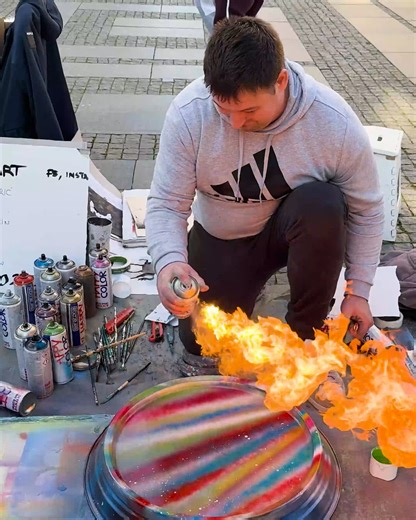 I Asked a Street Artist to UPGRADE my GIANT Clock 🕰️🤯 | VTRND