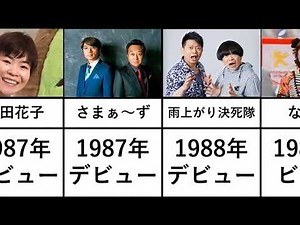 【お笑い第3世芸人まとめ】ダウンタウン、ウッチャンナンチャンetc...