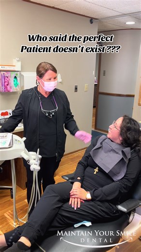 Who said the perfect patient does not exist? #maintainyoursmiledental #dentallife #dentalhumor #pov #dentist
