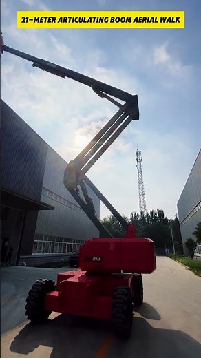 Ultimate 21 Meter Boom Lift Test | Aerial Work Platform in Action #aerialworkplatform #boomlift