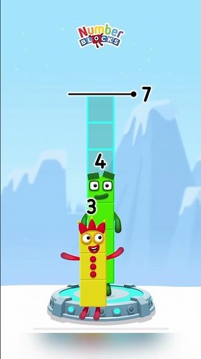 Numberblocks Magic Run 7 - Numberblocks Adventure | Number Counting Go Explore