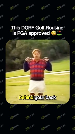 This Dorf Golf Routine is Absolutely Ridiculous #vintagetv #comedy #hilarious