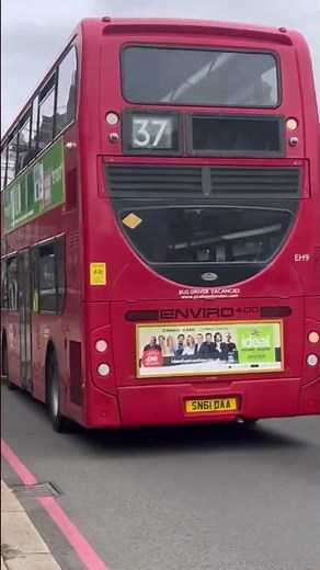 here’s EH9 (SN61DAA) on London Bus Route 37 To Peckham at Wandsworth