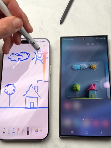 Apple vs Samsung: AI Drawing Showdown