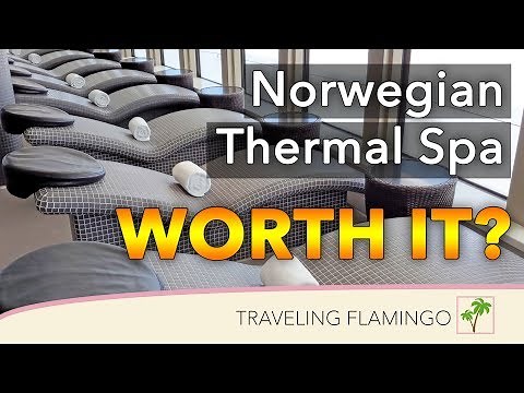 Norwegian Cruise Line Thermal Spa - Is It Worth It? | NCL Breakaway 4k